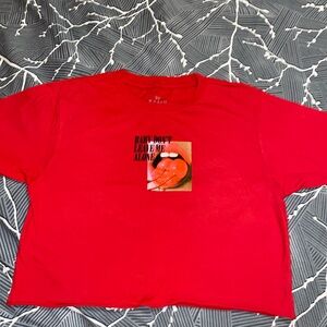 By Sami Ryan cropped top sz S dolls kill cotton